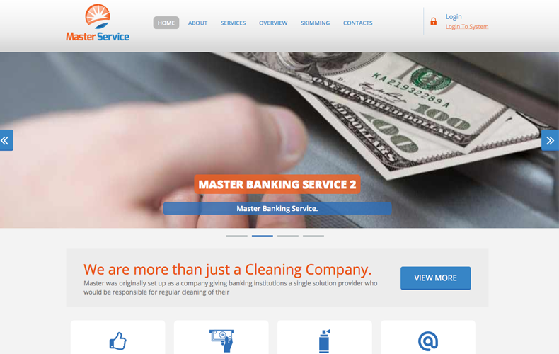Master Group Service Website Design and Development