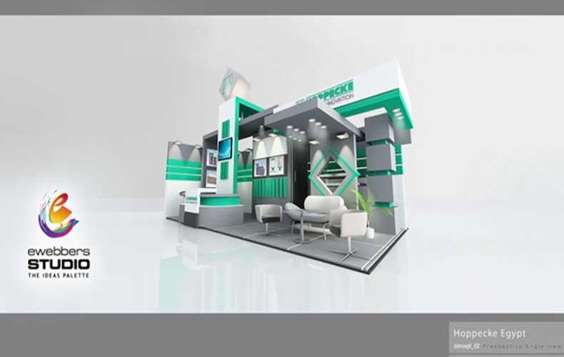 HOPPECKE 3D Exhibition Booth Design