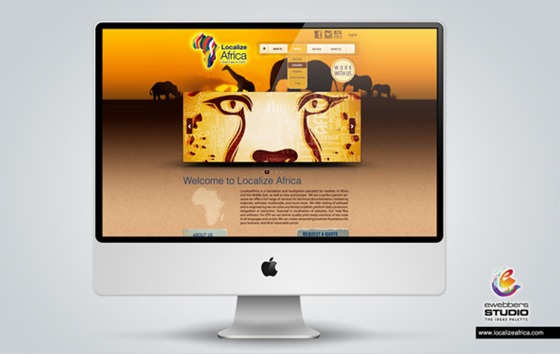 Localize Africa Brand Website Design and Development