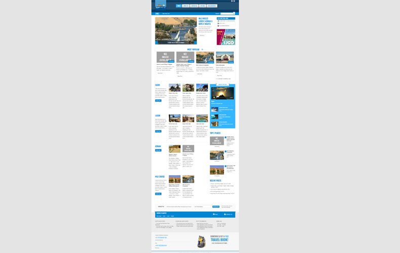 Egypt Easy Trip Website Design and Development